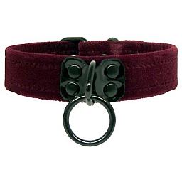 COLLAR VELVET W/RING